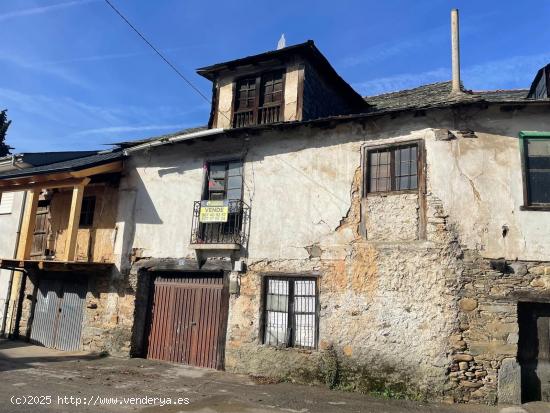  SE VENDE CASA DE PIEDRA EN VILLAVERDE - LEON 