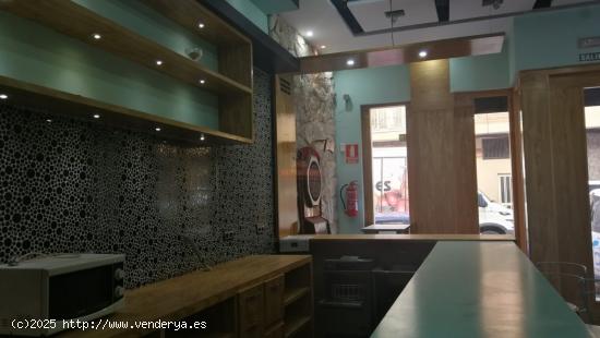 SE VENDE  CAFETERÍA ACONDICIONADA PARA EMPEZAR LA ACTIVIDAD EN BARRIO SAN PABLO - ALBACETE