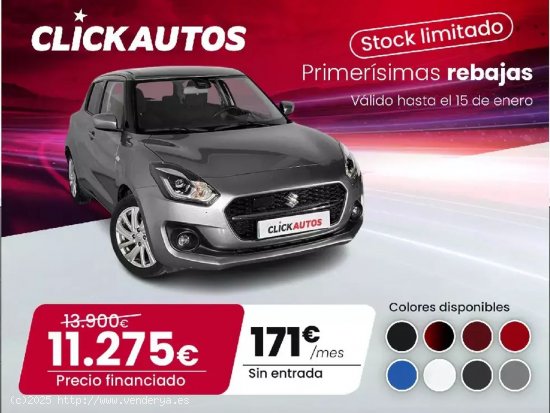  Suzuki Swift 1.2 83CV GLE Hybrid - Riba-roja del turia 