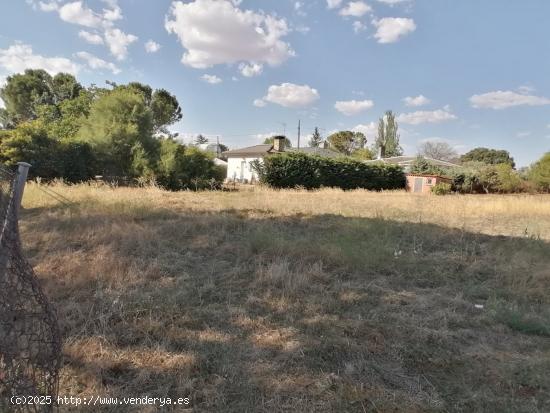 Terreno totalmente llano y vallado ideal para construir casa independiente.. - MADRID