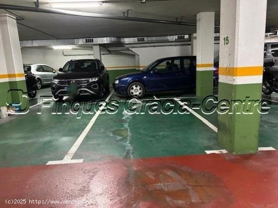 PARKING EN ALQUILER EN EL CENTRO - BARCELONA