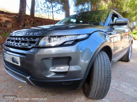 Land Rover Range Rover Evoque 2.2 D4 AUTOBIOGRAPHY F1 PIEL CAMEL-NAVI-4X4 de 2016 con 297.000 Km por