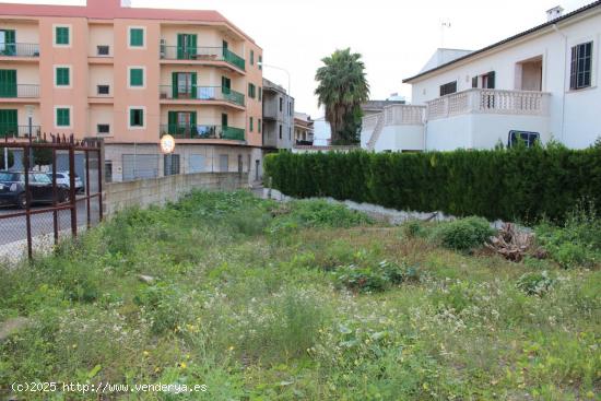 Solar urbano con cochera en el centro de LLoseta - BALEARES