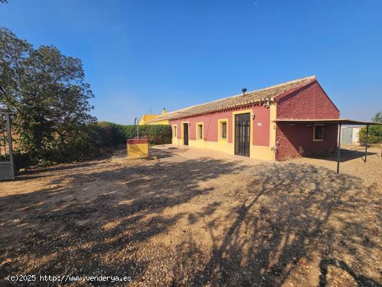 CASA DE CAMPO CON TERRENO EN CAMPILLO DE ABAJO - MURCIA