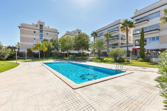  BONITO APARTAMENTO EN ORIHUELA COSTA. 2 DORM. 2 BAÑOS. GARAJE+TRASTERO. PISCINA. TERRAZA 20 M2. - A 