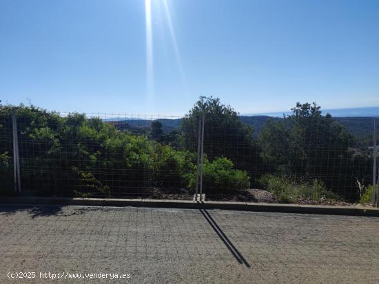 SE VENDE PARCELA EN CUNIT CON VISTAS AL MAR - TARRAGONA