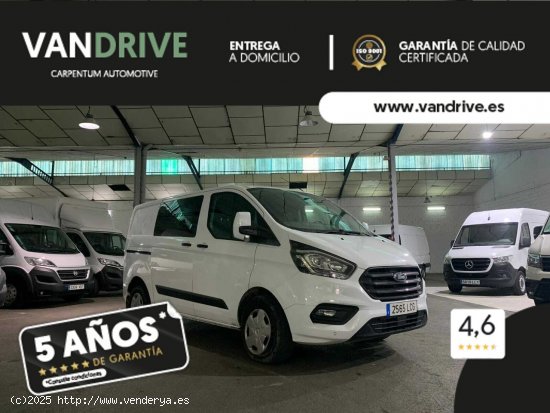  Ford Transit Custom DOBLE CABINA MIXTO 6 PLAZAS 2.0TDCI 130CV - Lugo 