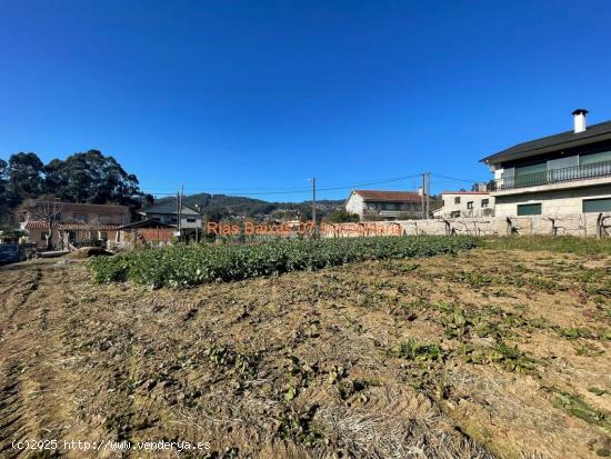 REF 2942 SOLAR 1446m2  LLANO Y SOLEADO CON GARAJE Y AGUA ZONA TORNEIROS ( O PORRIÑO ) - PONTEVEDRA