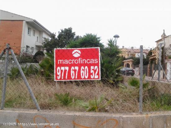 TERRENO A LA VENTA EN CUNIT - TARRAGONA