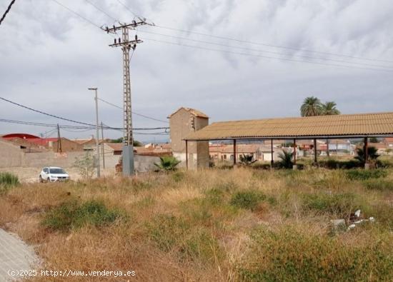 SE VENDE SOLAR INDUSTRIAL EN LOS RAMOS - MURCIA