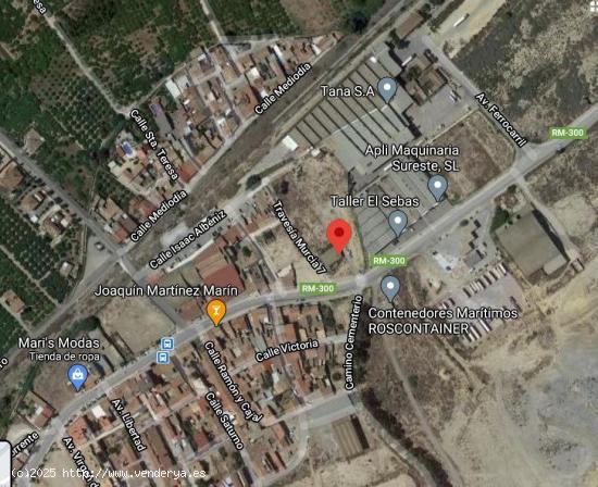 SE VENDE SOLAR INDUSTRIAL EN LOS RAMOS - MURCIA