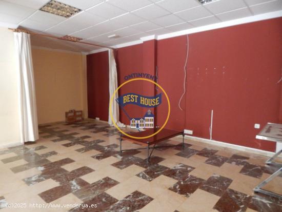 LOCAL COMERCIAL ADAPTADO EN ALQUILER EN ONTINYENT (VALENCIA) - VALENCIA