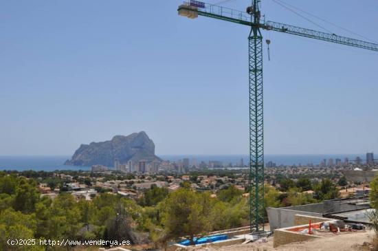 Villa de nueva construccion en proyecto en Benissa Costa Blanca - ALICANTE