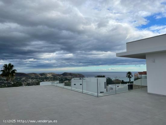 Nuevo y moderno Chalet en Benimeit, Moraira con vistas al mar - ALICANTE