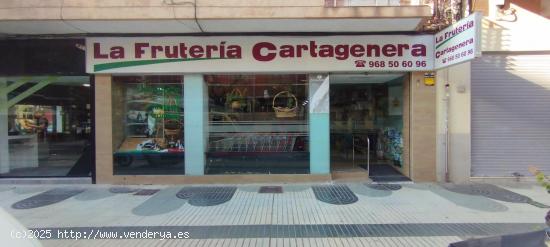 Local comercial junto a Angel Bruna de 125 m2 - MURCIA