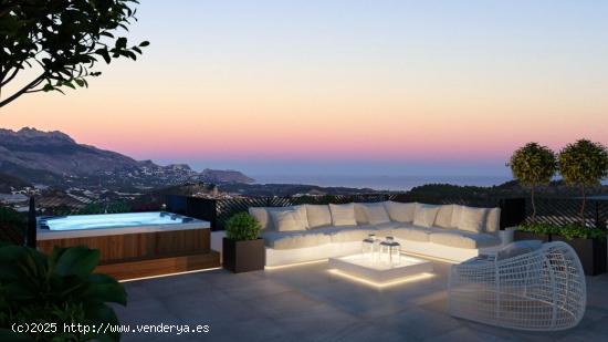  ¡Nueva villa con magníficas vistas al mar, en Polop Hills! - ALICANTE 