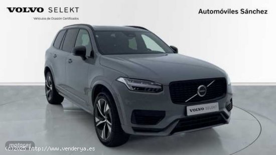 Volvo XC 90 2.0 T8 PHEV PLUS DARK RECHARGE AWD AUTO 455 5P 7 Plazas de 2024 con 1 Km por 85.400 EUR.