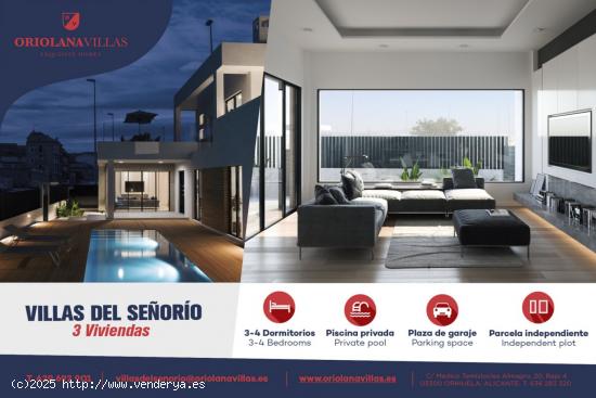 PROMOCIÓN DE 3 CHALETS ADOSADOS EN EL SEÑORÍO, SANGONERA LA VERDE - MURCIA