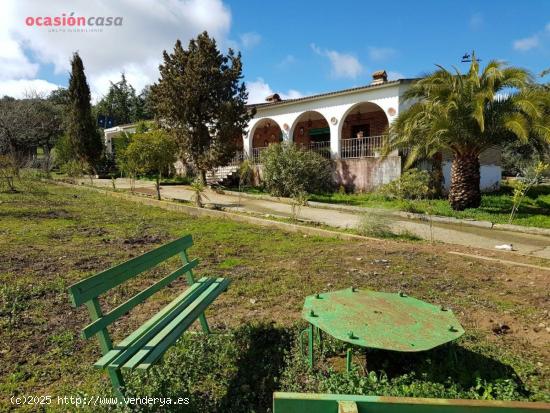 FINCA DE ENCINAS CON CORTIJO Y NAVES - CORDOBA