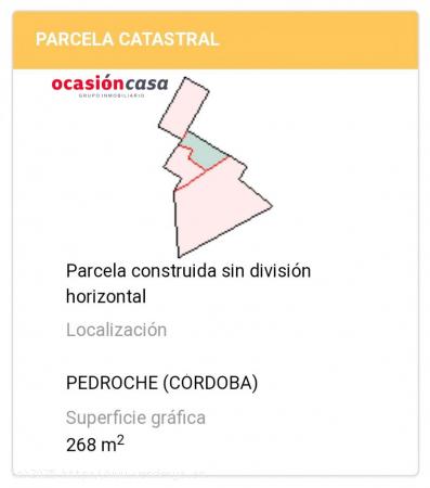 SOLAR URBANO EN PEDROCHE - CORDOBA