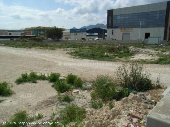 Venta de Solar en el poligono industrial de Ondara. - ALICANTE