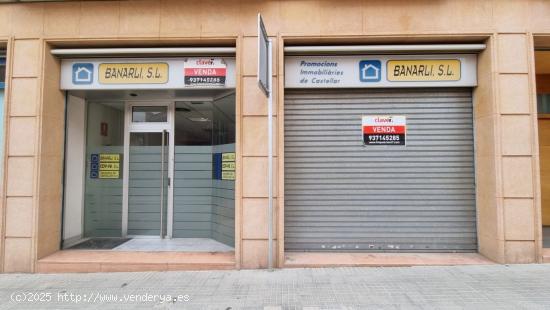  LOCAL EN VENDA O LLOGUER A PLE CENTRE DE CASTELLAR DEL VALLÈS - BARCELONA 