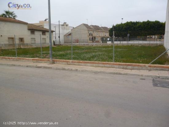 TERRENO URBANO EN ALGUAZAS, ZONA CENTRO - MURCIA