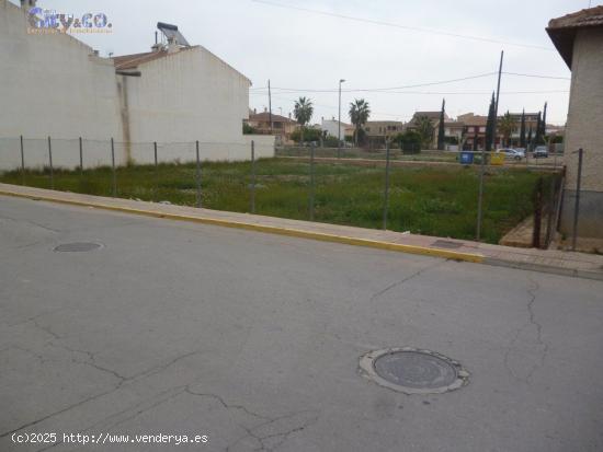 TERRENO URBANO EN ALGUAZAS, ZONA CENTRO - MURCIA