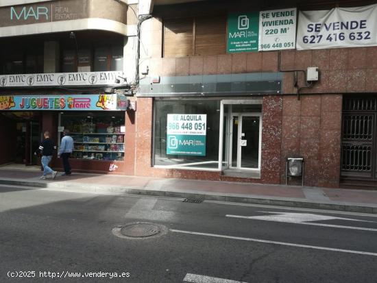  LOCAL COMERCIAL (270m²) en CENTRO de Elche - ALICANTE 