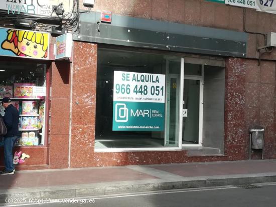 LOCAL COMERCIAL (270m²) en CENTRO de Elche - ALICANTE