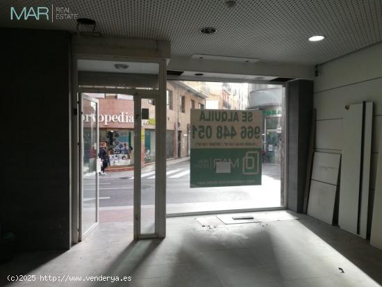 LOCAL COMERCIAL (270m²) en CENTRO de Elche - ALICANTE