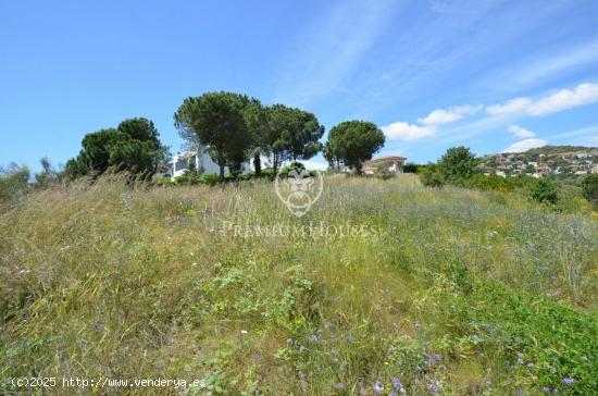  Gran terreno en venta con vistas al mar y a las viñas de Alella - BARCELONA 