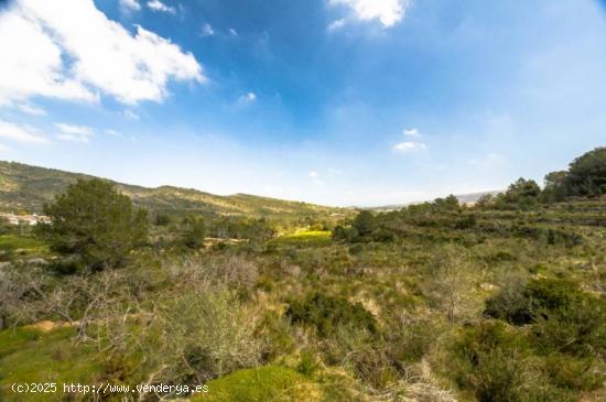  PARCELA FANTÁSTICA EN BENITACHELL CON VISTAS PANORÁMICAS - ALICANTE 