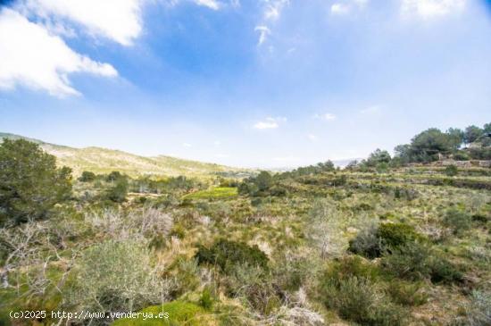 PARCELA FANTÁSTICA EN BENITACHELL CON VISTAS PANORÁMICAS - ALICANTE