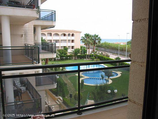 Apartamento con terraza, piscina y vistas al mar en Piles - VALENCIA