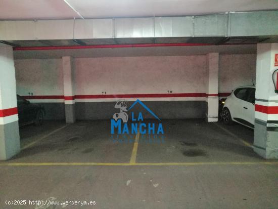  INMOBILIARIA LA MANCHA VENDE 2 PLAZAS DE GARAJE ZONA CENTRO/HUERTA DE MARZO - ALBACETE 