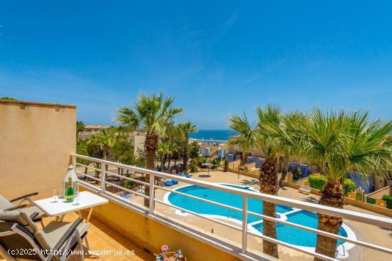 APARTAMENTO DE 2 DORMITORIOS BAÑOS CON VISTAS AL MAR EN AGUA MARINA (ORIHUELA COSTA) ALICANTE - ALI