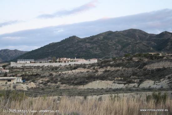 Finca rústica con casa cueva en Abanilla, zona de El Partidor. - MURCIA