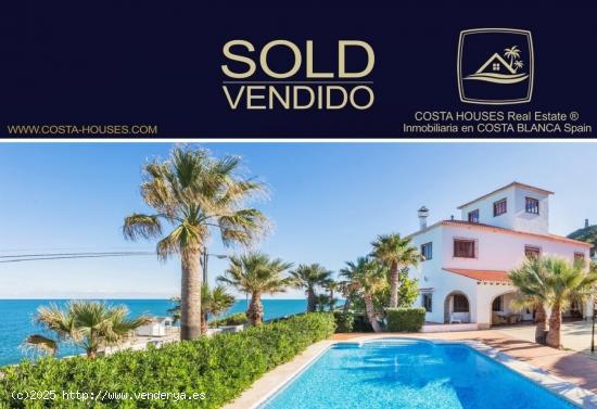  ·· MEDITERRANEA VILLA FRENTE AL MAR EN DENIA, Costa Blanca | MEDITERRANEAN VILLA in Front of the S 