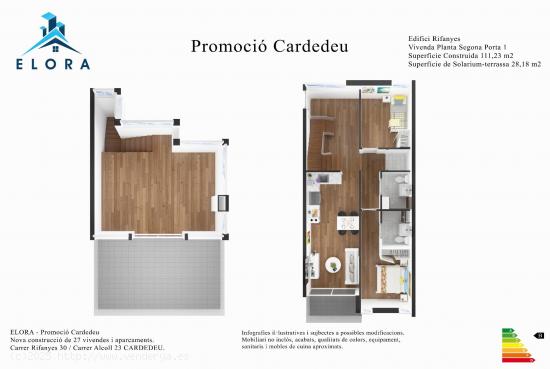 PROMOCION DE OBRA NUEVA EN CARDEDEU - ZONA POBLE SEC - BARCELONA