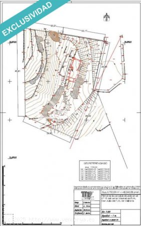 TERRENO RESIDENCIAL 1.628 m2  EN URB. LA PINATELLA