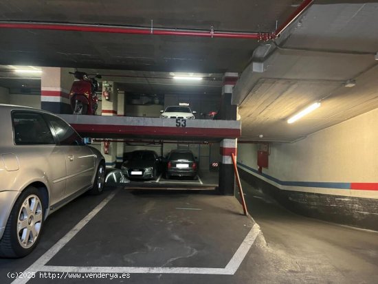 plaza de parking en el centro de Barcelona