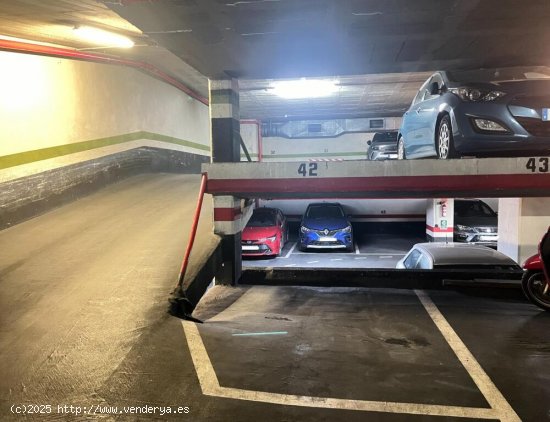 plaza de parking en el centro de Barcelona