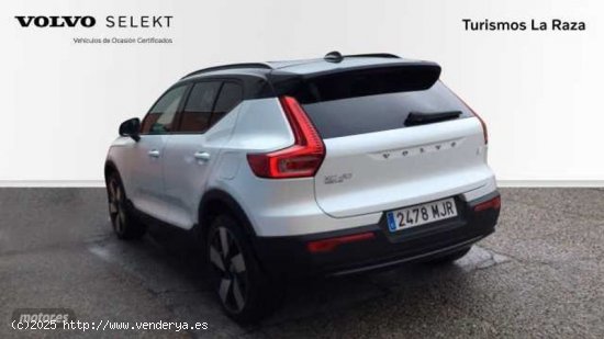 Volvo XC40 TODOTERRENO BEV 70KWH RECHARGE PLUS 231CV 5P de 2023 con 22.466 Km por 37.900 EUR. en Sev