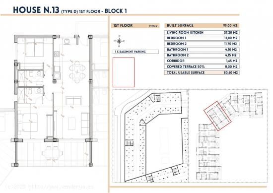 COMPLEJO RESIDENCIAL DE OBRA NUEVA EN EURO RODA - MURCIA