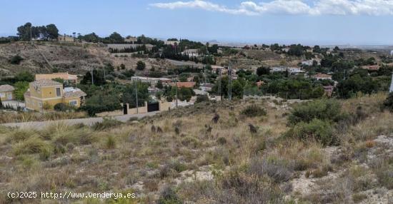  Terreno urbano en venta en el Moralet con vistas al mar - ALICANTE 