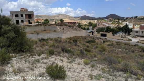 Terreno urbano en venta en el Moralet con vistas al mar - ALICANTE