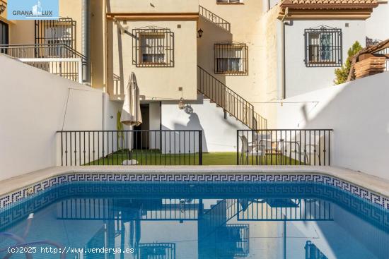 Venta de casa adosada con piscina en Belicena (Granada) - GRANADA