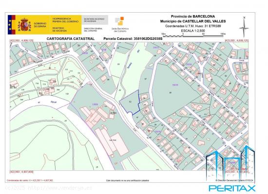 OPORTUNIDAD GRAN PARCELA EN CASTELLAR DEL VALLES - BARCELONA