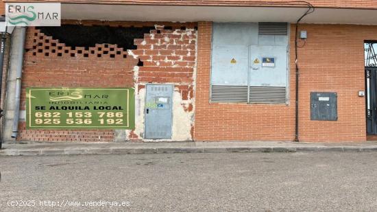 LOCAL COMERCIAL EN ALQUILER EN CABAÑAS DE LA SAGRA - TOLEDO